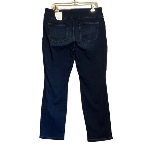 NWT! Lee slim fit and leg mid rise dark wash jeans - Picture 7 of 8